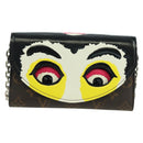 LOUIS VUITTON Monogram Pochette Kabuki Mask Shoulder Bag M43532 LV Auth YKZ1321M-13