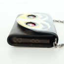LOUIS VUITTON Monogram Pochette Kabuki Mask Shoulder Bag M43532 LV Auth YKZ1321M-4