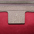 GUCCI GG Supreme Donald Duck Hand Bag PVC 2way Beige Gold 648134 Auth YKZ1322M-23