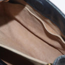 GUCCI Silvi Hand Bag Leather 2way Navy Gold 460381 Auth YKZ1323A-22