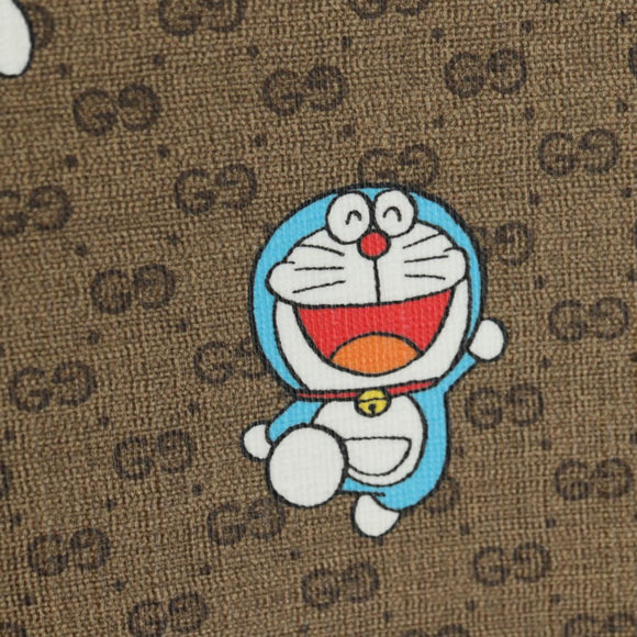GUCCI GUCCI × Doraemon Micro GG Supreme Bag PVC 2way 653952 Auth YKZ1325SAM