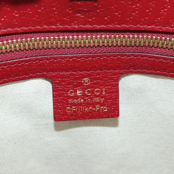 GUCCI GUCCI × Doraemon Micro GG Supreme Bag PVC 2way 653952 Auth YKZ1325SAM