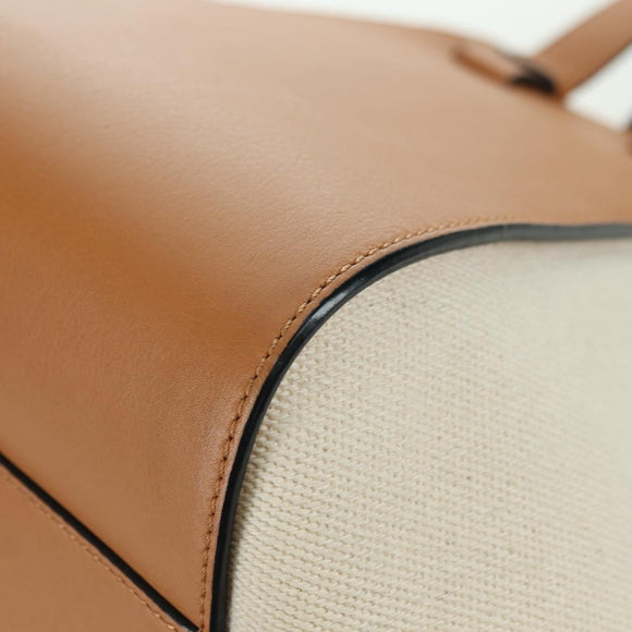 LOEWE Ken Price Collection Hammock Small Bag Canvas 2way Beige Auth YKZ1326SAM