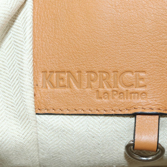 LOEWE Ken Price Collection Hammock Small Bag Canvas 2way Beige Auth YKZ1326SAM