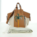 LOEWE Ken Price Collection Hammock Small Bag Canvas 2way Beige Auth YKZ1326SAM-12