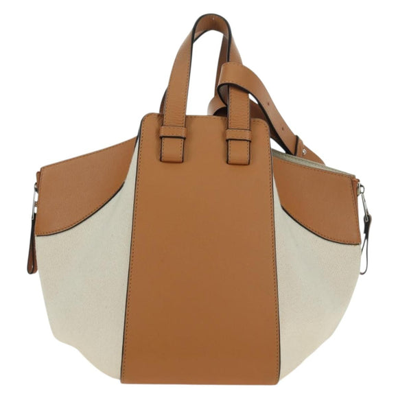 LOEWE Ken Price Collection Hammock Small Bag Canvas 2way Beige Auth YKZ1326SAM