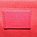LOUIS VUITTON New Wave Chain Bag MM Leather 2way Red M51943 LV Auth YKZ1329A-21