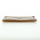 GUCCI GUCCIxDisney GG Supreme Clutch Bag PVC Beige Gold 602552 Auth YKZ1330M-6