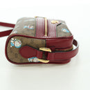 GUCCI Micro GG Supreme Doraemon Shoulder Bag PVC Beige Gold 647784 Auth YKZ1331M-4