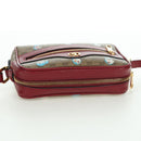 GUCCI Micro GG Supreme Doraemon Shoulder Bag PVC Beige Gold 647784 Auth YKZ1331M-6