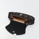 CHANEL COCO Mark Clutch Tasche Race Beige Silber CC Auth YKZ1333-9