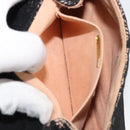 CHANEL COCO Mark Clutch Tasche Race Beige Silber CC Auth YKZ1333-11