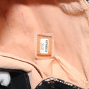 CHANEL COCO Mark Clutch Tasche Race Beige Silber CC Auth YKZ1333-12