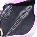 SAINT LAURENT Shoulder Bag Suede Purple Gold Auth YKZ1335A-16