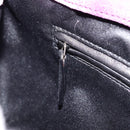 SAINT LAURENT Shoulder Bag Suede Purple Gold Auth YKZ1335A-19