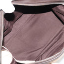 CHANEL Matelasse Boston Tasche Lammleder Elfenbein Silberfarbene CC Auth YKZ1338A-11