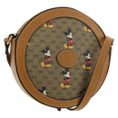 GUCCI Micro GG Supreme Disney Collaboration Bag PVC Beige 603938 Auth YKZ1341M-1