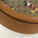 GUCCI Micro GG Supreme Disney Collaboration Bag PVC Beige 603938 Auth YKZ1341M-12