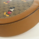 GUCCI Micro GG Supreme Disney Collaboration Bag PVC Beige 603938 Auth YKZ1341M-13