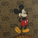 GUCCI Micro GG Supreme Disney Collaboration Bag PVC Beige 603938 Auth YKZ1341M-15