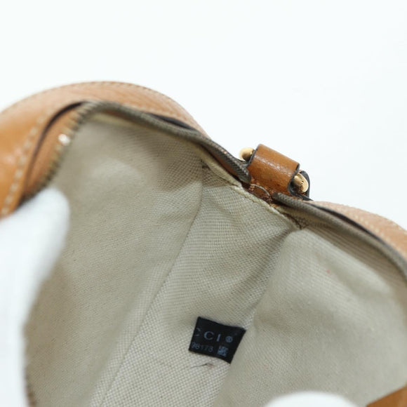 GUCCI Micro GG Supreme Disney Collaboration Bag PVC Beige 603938 Auth YKZ1341M