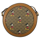 GUCCI Micro GG Supreme Disney Collaboration Bag PVC Beige 603938 Auth YKZ1341M-3