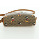GUCCI Micro GG Supreme Disney Collaboration Bag PVC Beige 602536 Auth YKZ1342M-5