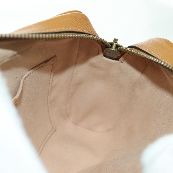 GUCCI Micro GG Supreme Disney Collaboration Bag PVC Beige 602536 Auth YKZ1342M