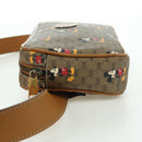 GUCCI Micro GG Supreme Disney Collaboration Bag PVC Beige 602695 Auth YKZ1344M-3