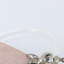 Christian Dior Canage Hand Bag Nylon 2way Pink Silver Auth YKZ135-14