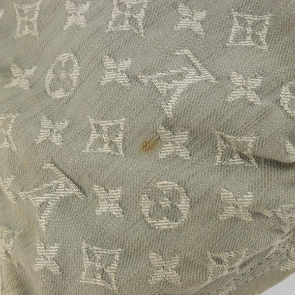 LOUIS VUITTON Monogram Denim Slytree Shoulder Bag Gris M45834 LV Auth YKZ1351A