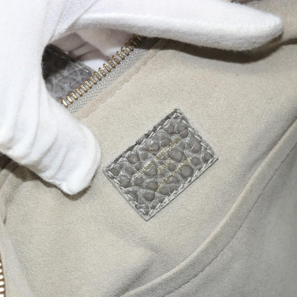 LOUIS VUITTON Monogram Denim Slytree Shoulder Bag Gris M45834 LV Auth YKZ1351A