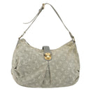 LOUIS VUITTON Monogram Denim Slytree Shoulder Bag Gris M45834 LV Auth YKZ1351A-13