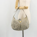 LOUIS VUITTON Monogram Denim Slytree Shoulder Bag Gris M45834 LV Auth YKZ1351A-24