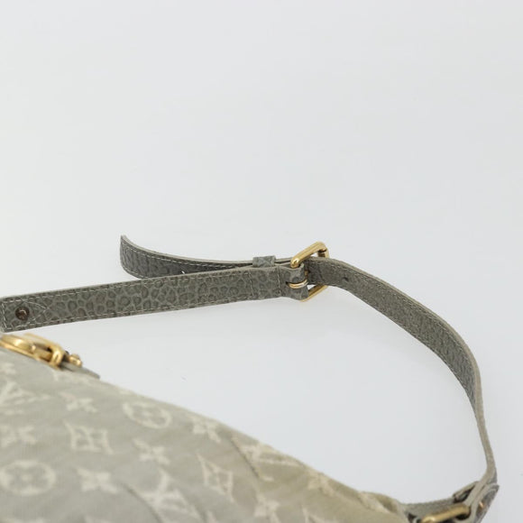 LOUIS VUITTON Monogram Denim Slytree Shoulder Bag Gris M45834 LV Auth YKZ1351A