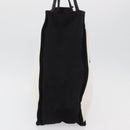 CHANEL Ladies First Tote Bag Canvas White Silver CC Auth YKZ1356A-5