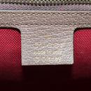 GUCCI GG Supreme Donald Duck Hand Bag PVC 2way Beige Gold 648134 Auth YKZ1358M-19