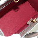 GUCCI GG Supreme Donald Duck Hand Bag PVC 2way Beige Gold 648134 Auth YKZ1358M-20