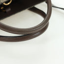 GUCCI GG Supreme Donald Duck Hand Bag PVC 2way Beige Gold 648134 Auth YKZ1358M-7