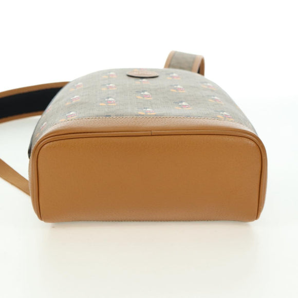 GUCCI Micro GG Supreme Disney Backpack PVC Beige Gold 552884 Auth YKZ1359M