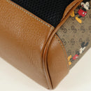 GUCCI Micro GG Supreme Disney Backpack PVC Beige Gold 552884 Auth YKZ1359M-15