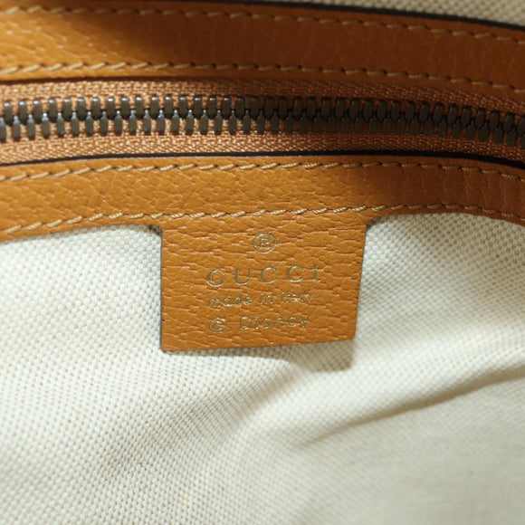 GUCCI Micro GG Supreme Disney Backpack PVC Beige Gold 552884 Auth YKZ1359M