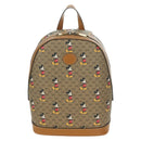 GUCCI Micro GG Supreme Disney Backpack PVC Beige Gold 552884 Auth YKZ1359M-2