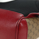 GUCCI Micro GG Supreme Doraemon Backpack PVC Beige Gold 647816 Auth YKZ1360M-15