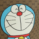 GUCCI Micro GG Supreme Doraemon Backpack PVC Beige Gold 647816 Auth YKZ1360M-16