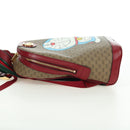 GUCCI Micro GG Supreme Doraemon Backpack PVC Beige Gold 647816 Auth YKZ1360M-4