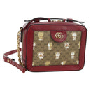 GUCCI Micro GG Supreme Doraemon Collaboration Bag PVC Beige 655596 Auth YKZ1361M-1