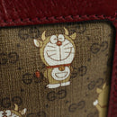 GUCCI Micro GG Supreme Doraemon Collaboration Bag PVC Beige 655596 Auth YKZ1361M-18