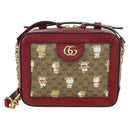 GUCCI Micro GG Supreme Doraemon Collaboration Bag PVC Beige 655596 Auth YKZ1361M-13