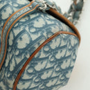 Christian Dior Trotter Canvas Romantic Chain Bag PVC Light Blue Auth YKZ1362SAV-11